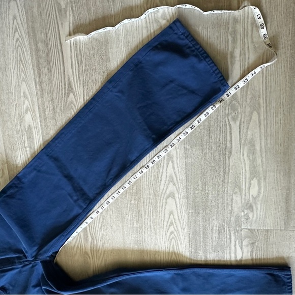 Zara Bright Blue Wide Leg Denim Jeans 6 - Picture 12 of 12